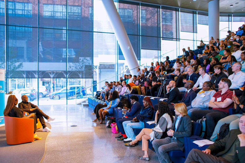 Audience at the CBS Fireside Chat with TOE