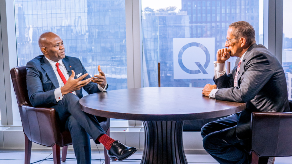 EXCLUSIVE: Tony Elumelu Speaks with Richard Quest on ‘Quest Means Business’.